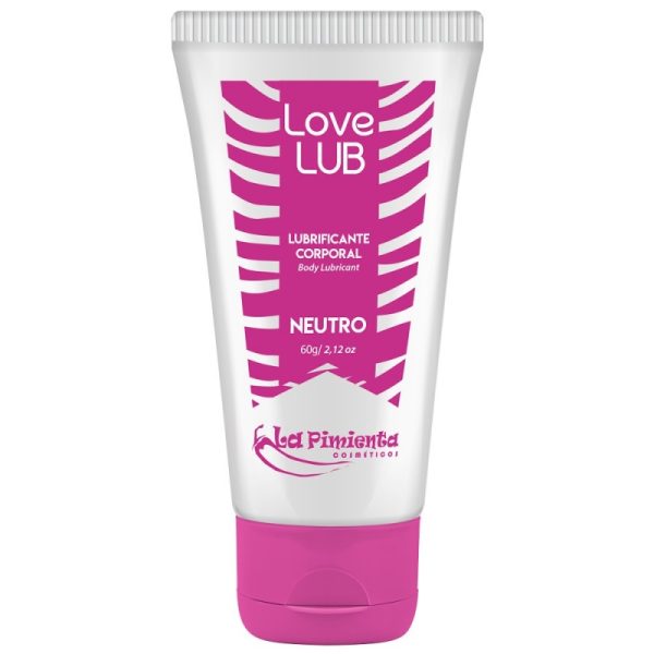 Love Lub Neutro Lubrificante A Base D'agua 60g La Pimienta